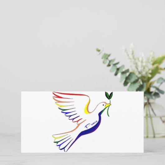 Rainbow Dove (Stehend Vorderseite)