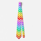 Rainbow Down Krawatte (Vorderseite)