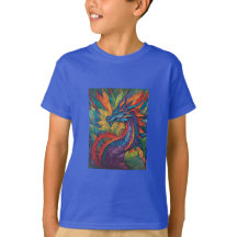 Rainbow Dragon Adventure Kids' Graphic T - Shirt