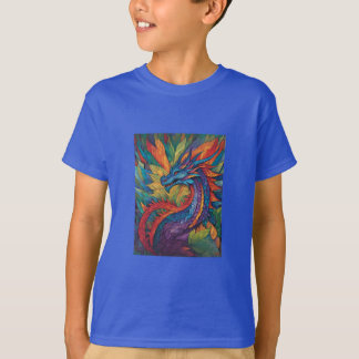 Rainbow Dragon Adventure Kids' Graphic T - Shirt