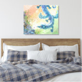 Rainbow Dragon Art Leinwanddruck (Insitu (Schlafzimmer))