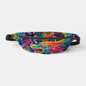 Rainbow Dragon Fanny Pack Bauchtasche (Vorderseite)