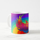 Rainbow Dragon Kaffeetasse (Vorderseite Links)