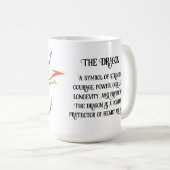 Rainbow Dragon Kaffeetasse (VorderseiteRechts)