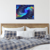 Rainbow Dragon Leinwanddruck (Insitu (Schlafzimmer))