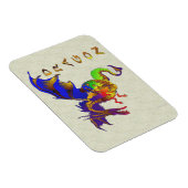 Rainbow Dragon Magnet (Rechte Seite)