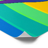 Rainbow Dragon Poster (Ecke)