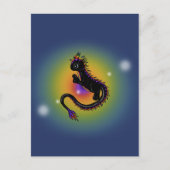 Rainbow Dragon Postkarte (Vorderseite)