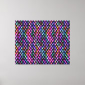 Rainbow Dragon Scales Canvas Print Leinwanddruck (Vorderseite)