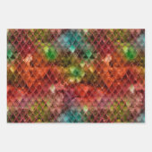 Rainbow Dragon Scales Geschenkpapier Set (Vorderseite 2)