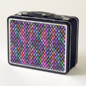 Rainbow Dragon Scales Lunchbox (Rückseite)