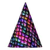 Rainbow Dragon Scales Party Hat Partyhütchen (Links)