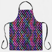 Rainbow Dragon Scales Schürze (Vorderseite)