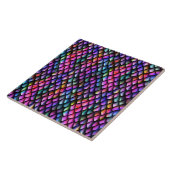 Rainbow Dragon Scales Tile Fliese (Seite)