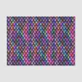 Rainbow Dragon Scales Tissue Seidenpapier (Vorderseite)