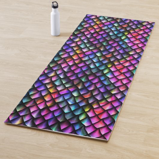 Rainbow Dragon Scales Yoga Mat Yogamatte (Beispiel)