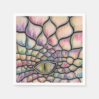 Rainbow Dragon Serviette