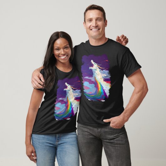 Rainbow Dragon T-Shirt (Unisex)