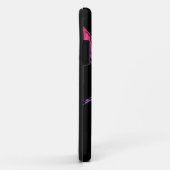 Rainbow Dragonfly auf Black Case-Mate iPhone Case (Hinten/Rechts)