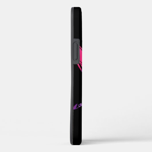 Rainbow Dragonfly auf Black Case-Mate iPhone Case (Rückseite / Rechts)