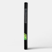 Rainbow Dragonfly auf Black Case-Mate iPhone Case (Rückseite / Links)