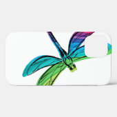 Rainbow Dragonfly Case-Mate iPhone Case (Rückseite (Horizontal))