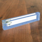 Rainbow Dragonfly Desk Namensplakette (Seite)