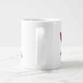 Rainbow Dragonfly Jumbo-Tasse (Rückseite)