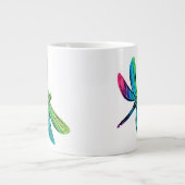 Rainbow Dragonfly Jumbo-Tasse (Vorderseite)