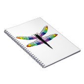 Rainbow Dragonfly-Notizbuch Notizblock (Rechte Seite)