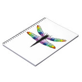 Rainbow Dragonfly-Notizbuch Notizblock (Linke Seite)