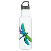 Rainbow Dragonfly Trinkflasche (Vorderseite)