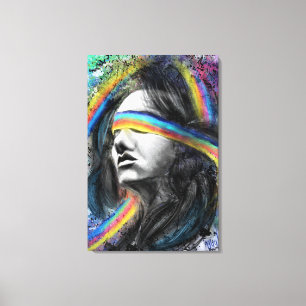 Rainbow Dream Canvas Print - Malerei Leinwanddruck