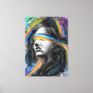 Rainbow Dream Canvas Print - Malerei Leinwanddruck