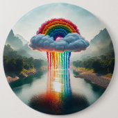 "Rainbow Dream: Cloud Over River Button Collection (Vorderseite)