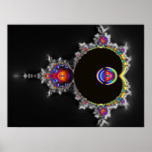 Rainbow Dream. Das berühmte Full Mandelbrot Set Poster (Vorne)