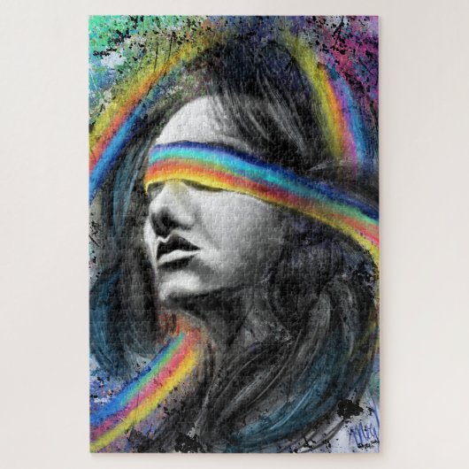 Rainbow Dream Jigsaw Puzzle - Malerei (Vertikal)