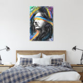 Rainbow Dream Leinwanddruck - Gemälde (Insitu (Schlafzimmer))