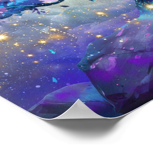 Rainbow Dream Poster (Ecke)