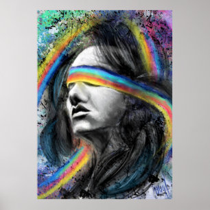 Rainbow Dream Poster - Malerei