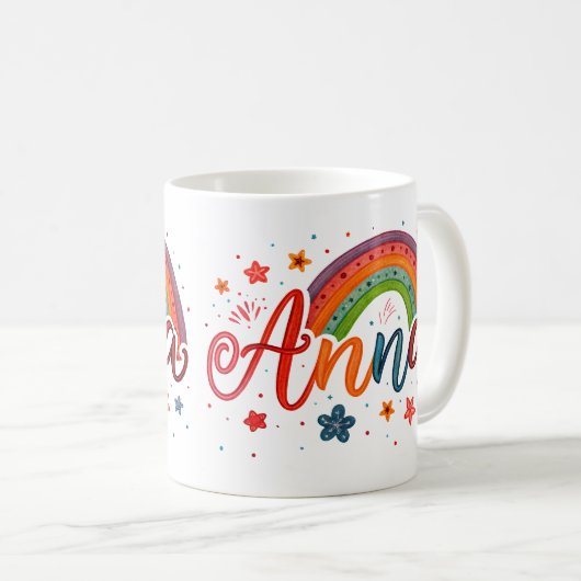 Rainbow Dreams Anna 1 Kaffeetasse (VorderseiteRechts)