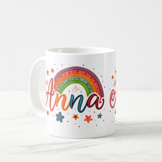 Rainbow Dreams Anna 1 Kaffeetasse (Vorderseite Links)