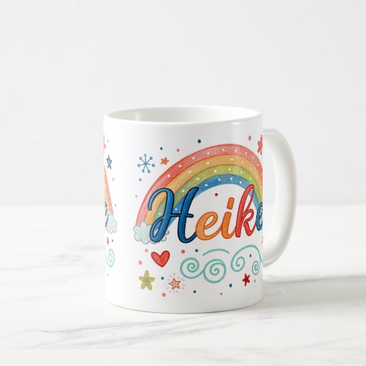 Rainbow Dreams Heike 1 Kaffeetasse (VorderseiteRechts)