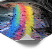 Rainbow Dreams Lady Poster (Ecke)