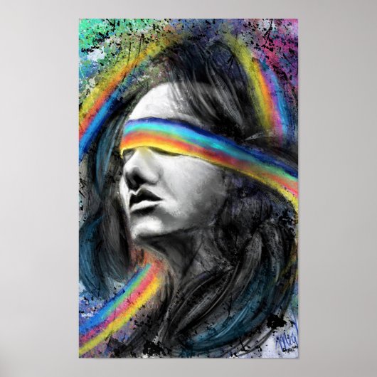 Rainbow Dreams Lady Poster (Vorne)