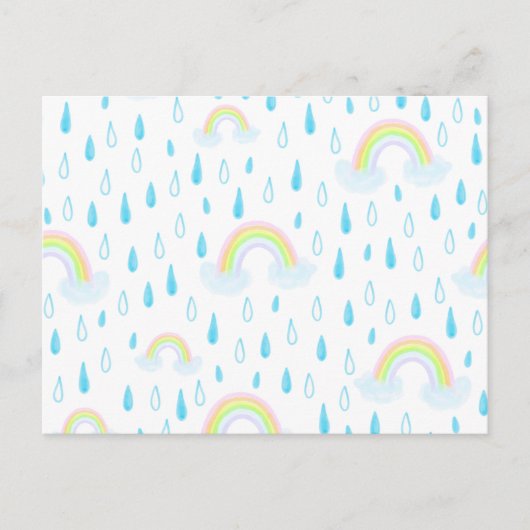 Rainbow Dreams Postkarte (Vorderseite)