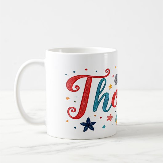 Rainbow Dreams Thomas 1 Kaffeetasse (Links)