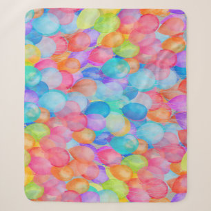 Rainbow Dreams: Watercolor Ballon Art Sherpadecke