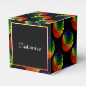 Rainbow Drehung Orbs Cube Favor Box Geschenkschachtel (Vorderseite)