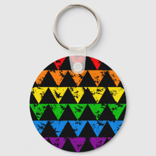 Rainbow-Dreiecke-Schlüsselanhänger Schlüsselanhänger